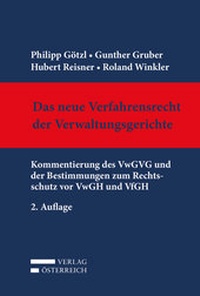 Abbildung von: Das neue Verfahrensrecht der Verwaltungsgerichte - Verlag Österreich