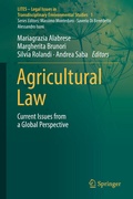 Abbildung von: Agricultural Law - Springer