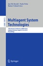 Cover: Multiagent System Technologies - Springer