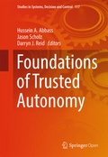 Cover: Foundations of Trusted Autonomy - Springer