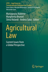 Abbildung von: Agricultural Law - Springer