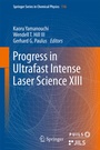 Cover: Progress in Ultrafast Intense Laser Science XIII - Springer