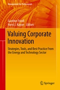 Cover: Valuing Corporate Innovation - Springer