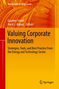 Cover: Valuing Corporate Innovation - Springer