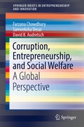 Cover: Corruption, Entrepreneurship, and Social Welfare - Springer