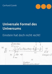 Abbildung von: Universale Formel des Universums - BoD - Books on Demand