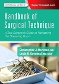 Cover: Handbook of Surgical Technique - Elsevier
