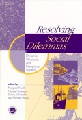 Cover: Resolving Social Dilemmas - Psychology Press Ltd