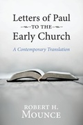 Cover: Letters of Paul to the Early Church - Wipf & Stock Publishers