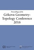 Cover: Proceedings of the Goekova Geometry-Topology Conference 2016 - International Press of Boston Inc
