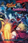 Cover: Street Fighter VS Darkstalkers Vol.1: Worlds of Warriors: Volume 1 - Udon Entertainment Corp