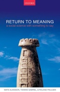 Cover: Return to Meaning - OUP eBook