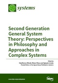 Cover: Second Generation General System Theory: Perspectives in Philosophy and Approaches in Complex Systems - MDPI