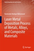 Cover: Laser Metal Deposition Process of Metals, Alloys, and Composite Materials - Springer