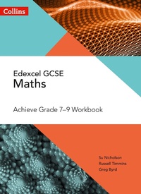 Enlarge image Cover: Edexcel GCSE Maths Achieve Grade 7-9 Workbook - Collins
