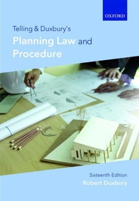 Bild: Telling & Duxbury's Planning Law and Procedure - Oxford University Press