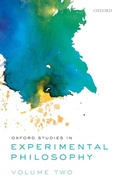 Cover: Oxford Studies in Experimental Philosophy, Volume 2 - Oxford University Press