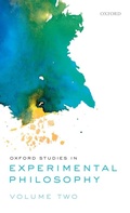 Cover: Oxford Studies in Experimental Philosophy, Volume 2 - Oxford University Press