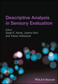 Enlarge image Cover: Descriptive Analysis in Sensory Evaluation - Wiley