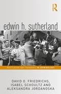 Cover: Edwin H. Sutherland - Routledge