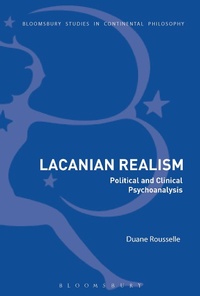 Abbildung von: Lacanian Realism - Bloomsbury Academic