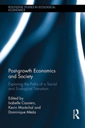 Cover: Post-growth Economics and Society - Routledge