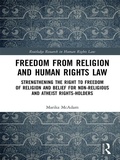 Cover: Freedom from Religion and Human Rights Law - Routledge