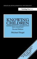 Cover: Knowing Children - Psychology Press Ltd