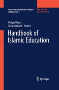 Cover: Handbook of Islamic Education - Springer
