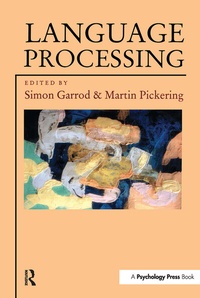 Abbildung von: Language Processing - Psychology Press Ltd