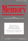 Cover: Memory Tests and Techniques - Psychology Press Ltd
