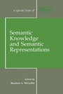 Cover: Semantic Knowledge and Semantic Representations - Psychology Press Ltd