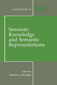 Abbildung von: Semantic Knowledge and Semantic Representations - Psychology Press Ltd