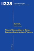 Cover: Ways of Seeing, Ways of Being - Peter Lang Verlag