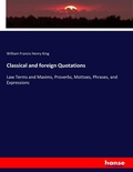Cover: Classical and foreign Quotations - Hansebooks