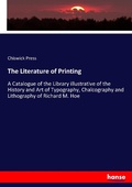 Cover: The Literature of Printing - Hansebooks