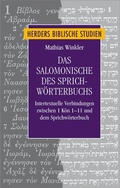 Cover: Das Salomonische des Sprichw&ouml;rterbuchs - Verlag Herder