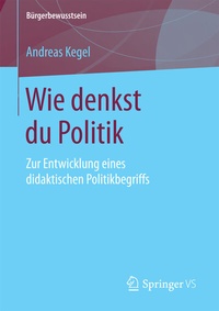 Abbildung von: Wie denkst du Politik - Springer VS