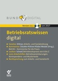 Cover: Betriebsratswissen digital 11.1 - Bund-Verlag