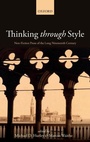 Cover: Thinking Through Style - Oxford University Press