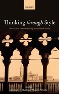 Cover: Thinking Through Style - Oxford University Press