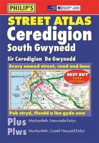 Abbildung von: Philip's Street Atlas Ceredigion South Gwynedd - Philip's