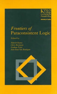 Enlarge image Cover: Frontiers of Paraconsistent Logic - Research Studies Press