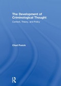 Cover: The Development of Criminological Thought - Routledge