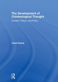 Enlarge image Cover: The Development of Criminological Thought - Routledge
