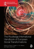 Cover: The Routledge International Handbook of European Social Transformations - Routledge