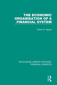 Enlarge image Cover: The Economic Organisation of a Financial System - Routledge
