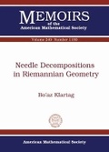 Cover: Needle Decompositions in Riemannian Geometry - American Mathematical Society