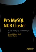 Cover: Pro MySQL NDB Cluster - APress