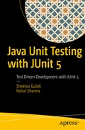 Cover: Java Unit Testing with JUnit 5 - APress